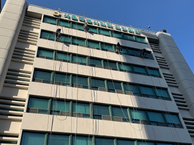 서울시 중구 건물 외벽 청소